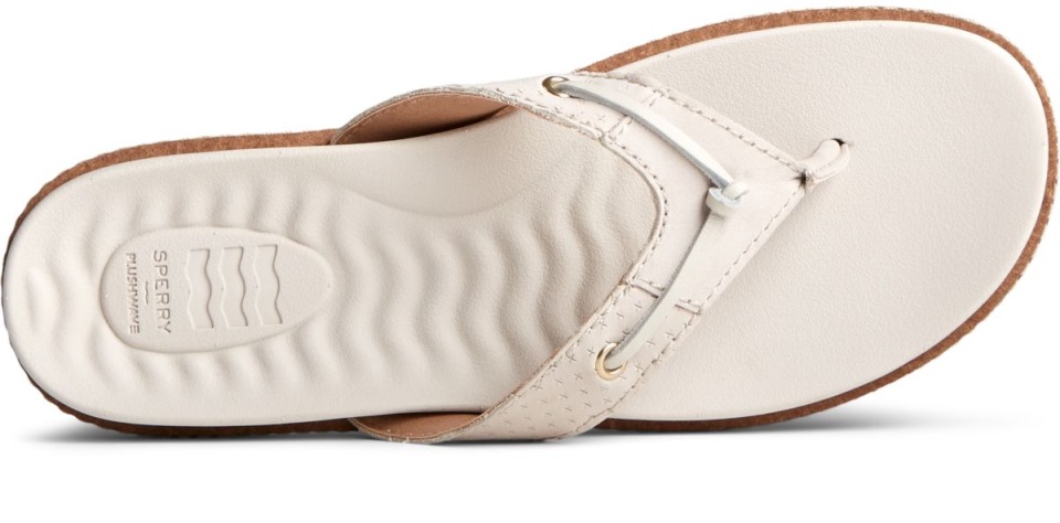 Waveside Plushwave Flip Flop Marfil Sperry