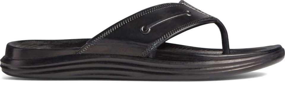 Flip Flop De Barlovento Negro Sperry