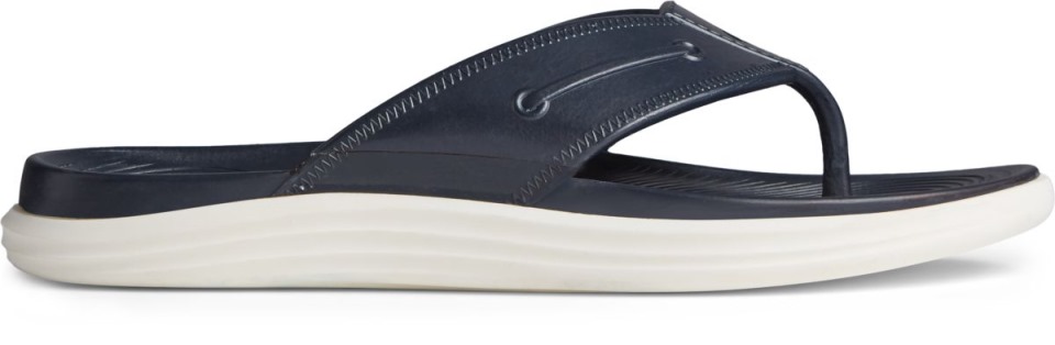 Chanclas Con Flotador De Barlovento Azul Marino Sperry