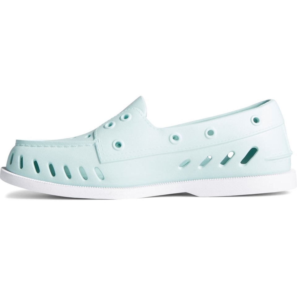 Náutico Mujer Original Auténtico Azul Sperry Claro