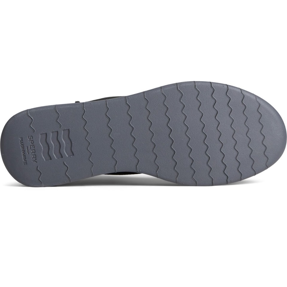 Botines Chelsea De Mujer Coastal Plushwave Negro Sperry