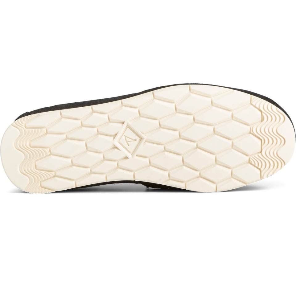 Moc-sider Basic Core Slip On Zapato Mujer Sperry Negro