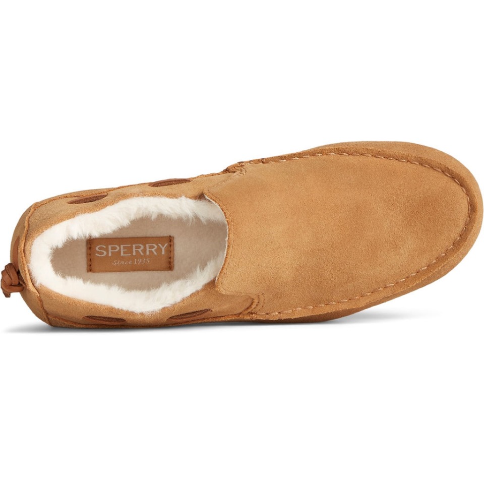 Moc-sider Basic Core Slip On Zapato Para Mujer Canela Sperry