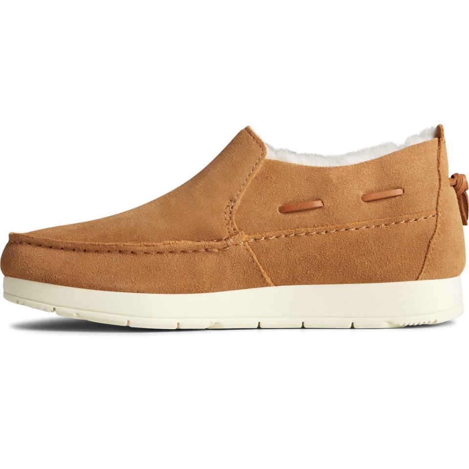 Moc-sider Basic Core Slip On Zapato Para Mujer Canela Sperry
