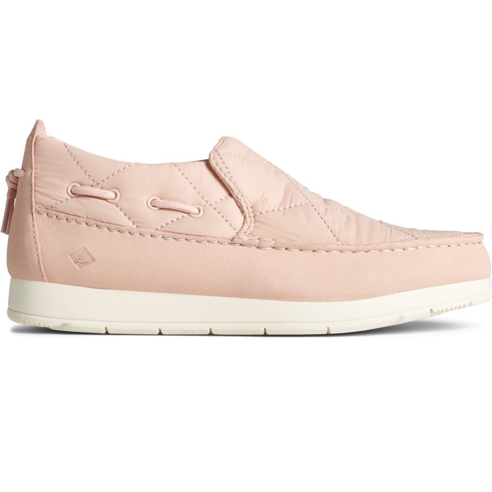 Slip On Sperry Blush De Nailon Moc-sider Para Mujer