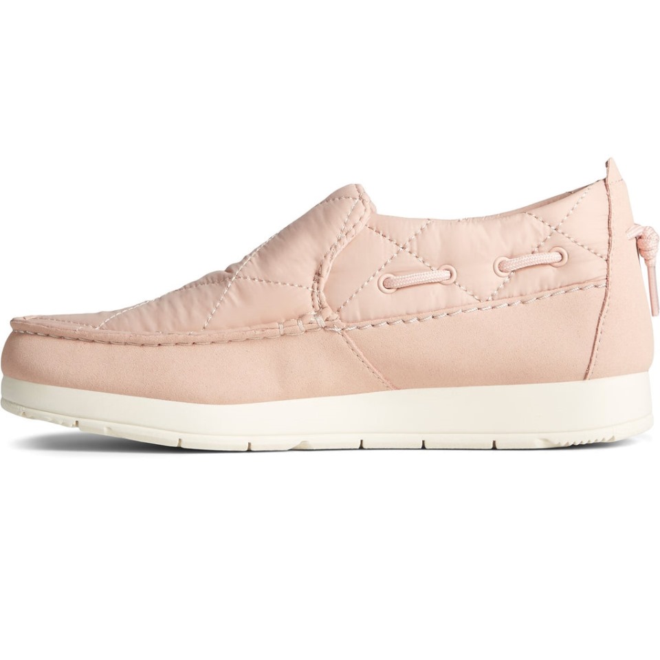 Slip On Sperry Blush De Nailon Moc-sider Para Mujer