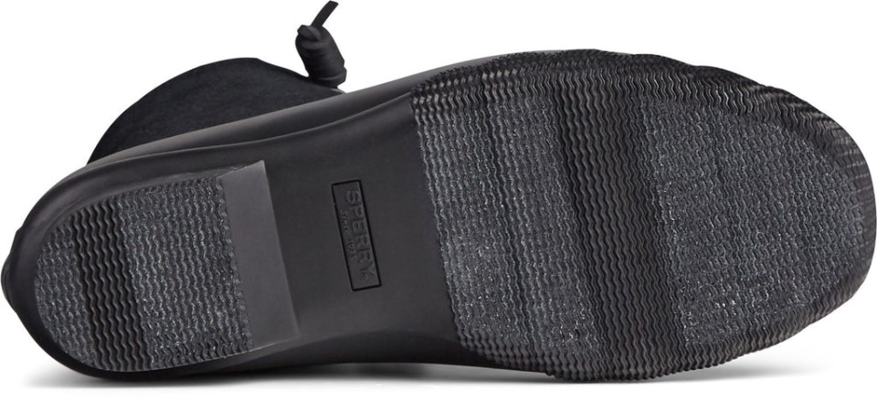 Bota De Agua Salada Para Mujer Sperry Negra