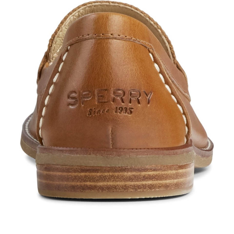 Mocasines Penny Seaport Para Mujer Tostado Sperry