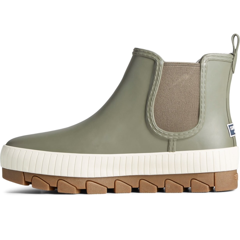 Botines Chelsea Mujer Torrent Olivo Sperry