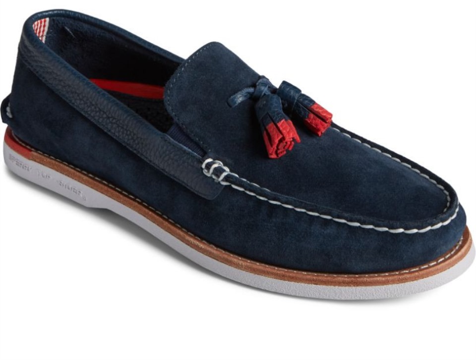 Mocasines De Hombre Sperry De Piel Original Autentica Con Borlas