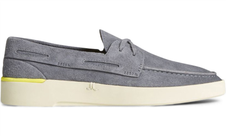 Sperry X John Legend Signature - Zapato Náutico Para Hombre, Color Gris Sperry