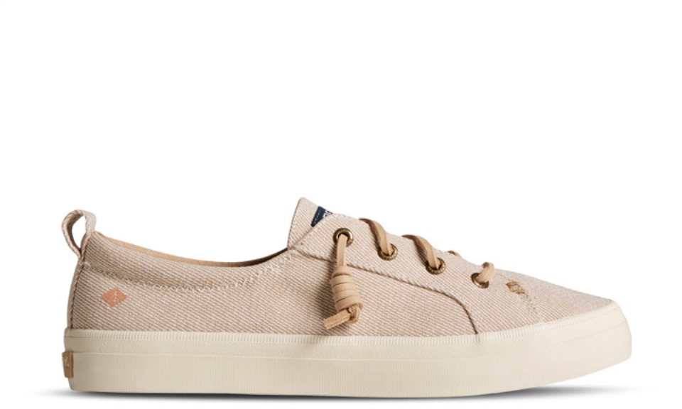 Lavado De Prendas Crest Vibe Para Mujer Marfil Sperry